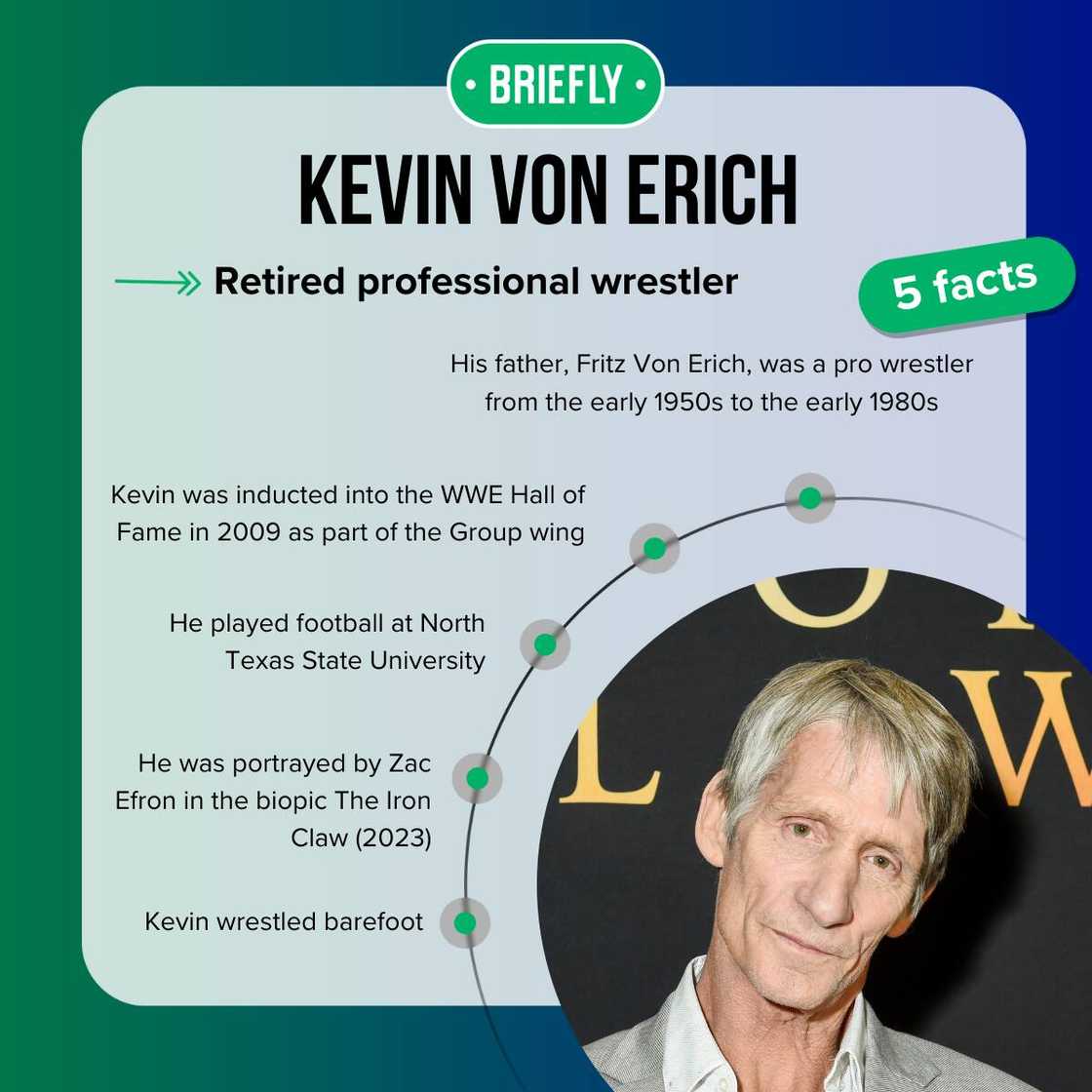 Kevin Von Erich facts Kevin Von Erich facts