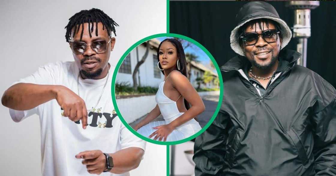 Former Teargas rapper MaEzeedoesit and his content creator girlfriend Thandolwethu Tsekiso. Former Teargas rapper MaEzeedoesit and his content creator girlfriend Thandolwethu Tsekiso.