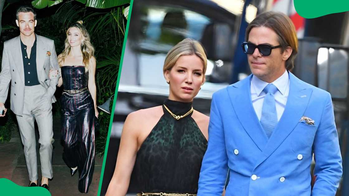 Annabelle Wallis and Chris Pine Annabelle Wallis and Chris Pine