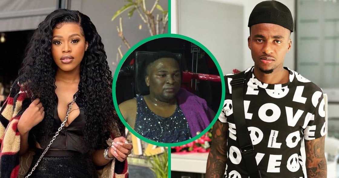 Slick Talk dragged Natasha Thahane and Thembinkosi Lorch's relationship Slick Talk dragged Natasha Thahane and Thembinkosi Lorch's relationship