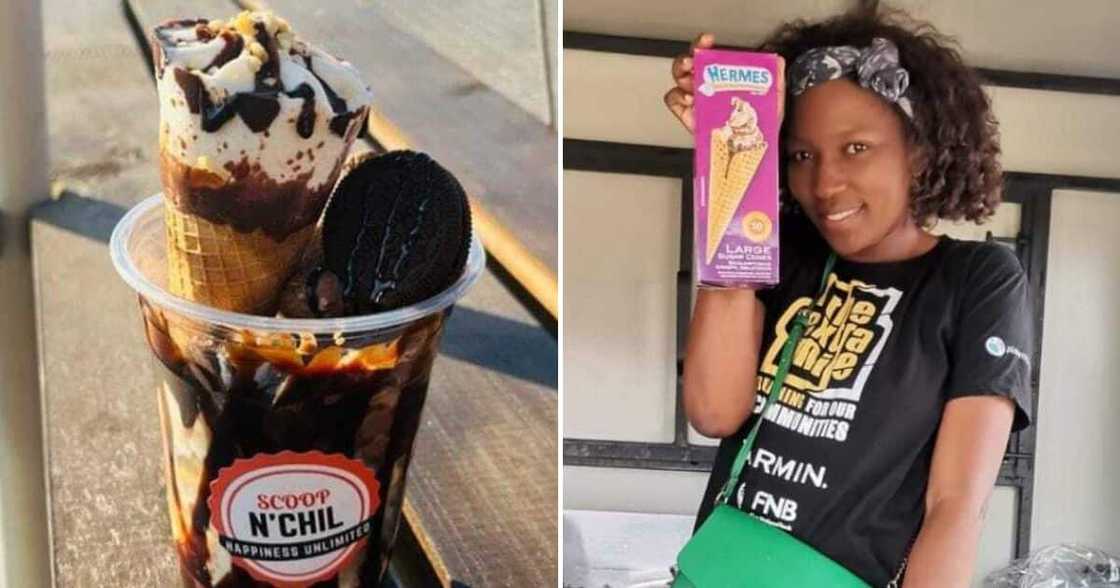 A lady who quit her job to start an ice cream business inspires peeps A lady who quit her job to start an ice cream business inspires peeps