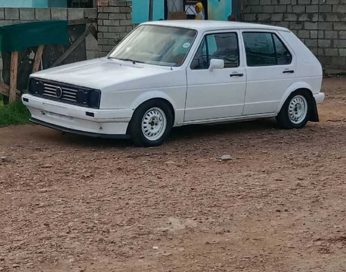 Man shows off brand new revamp. Man shows off brand new revamp.