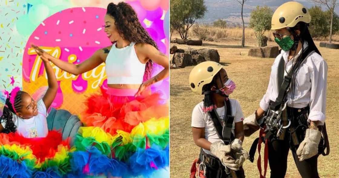 Kelly Khumalo, Senzo Meyiwa, Thingo, daughter, SA Celebrity, Mzansi, SA relationships