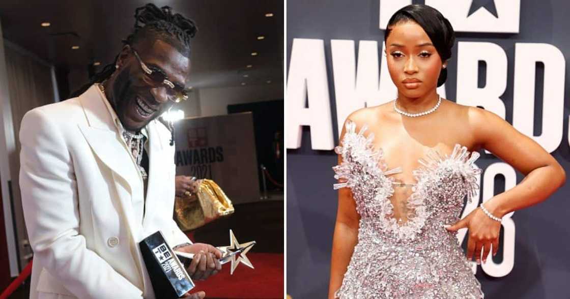 Uncle Waffles has lost the BET Award to Burna Boy.