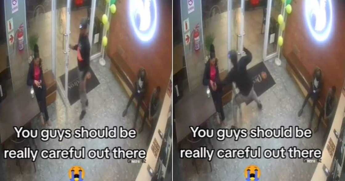 TikTok video of CCTV showng man stealing phone TikTok video of CCTV showng man stealing phone