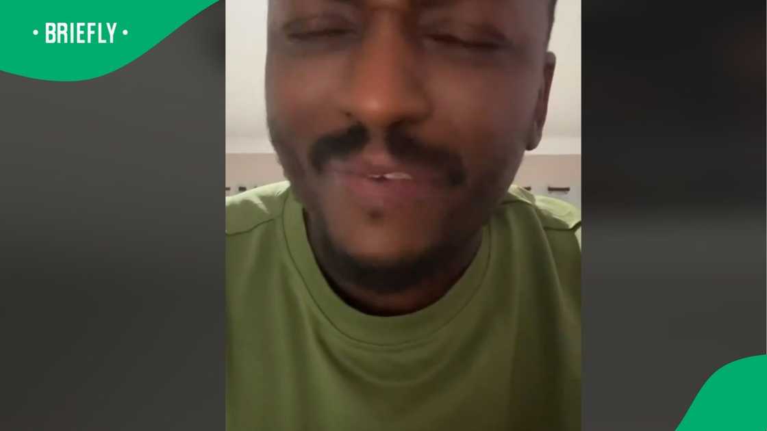 A man's post went viral. A man's post went viral.