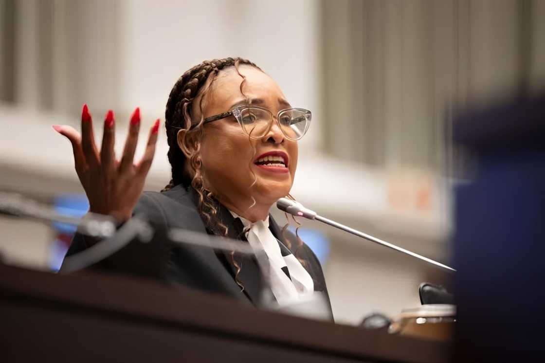 General Hilda Senthumule denied that she got a BBL