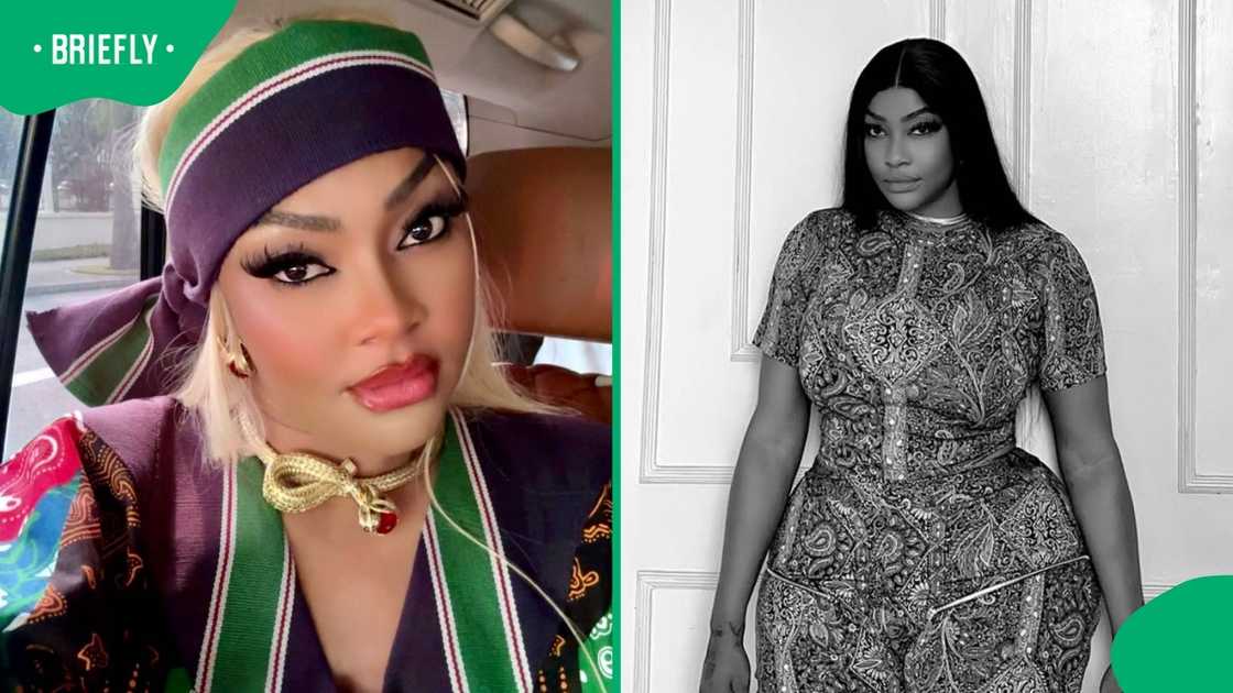 Nigerian actress Angela Okorie.