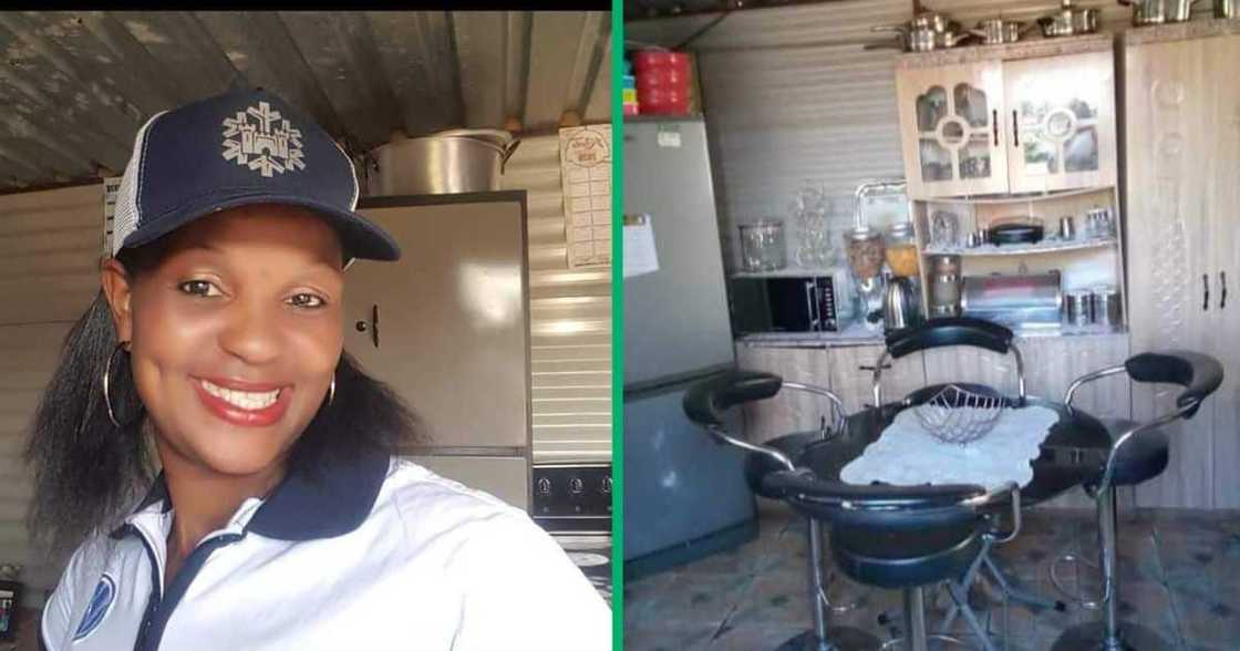 A lady took to Facebook to showcase her beautiful home. A lady took to Facebook to showcase her beautiful home.