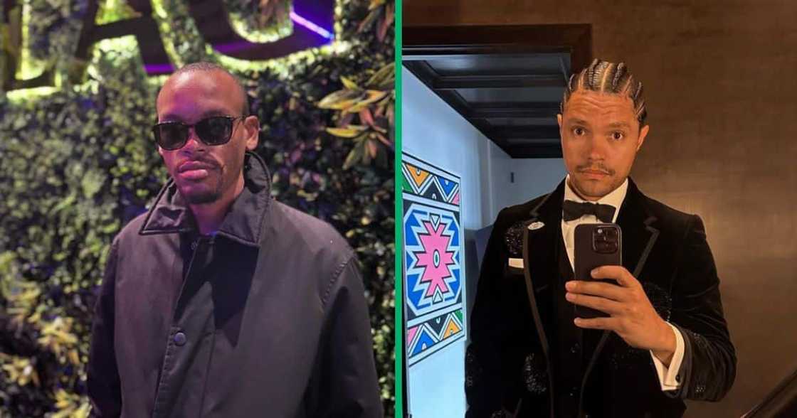 Nota Baloyi trolls Trevor Noah. Nota Baloyi trolls Trevor Noah.