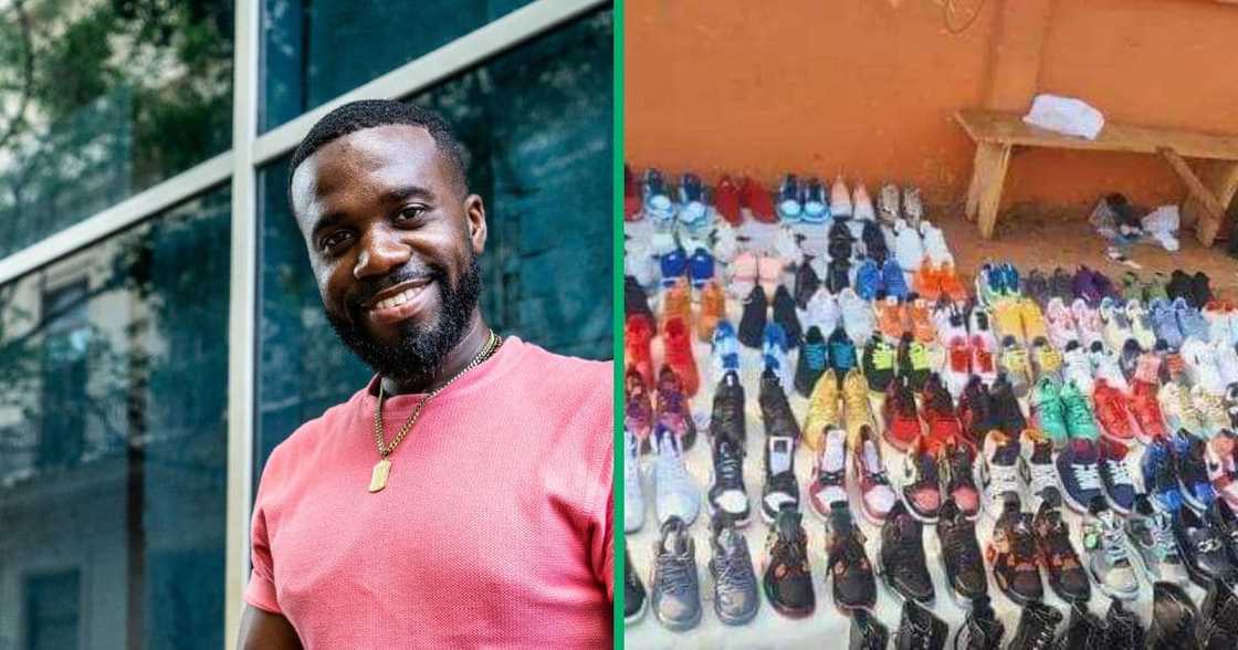 A young man left many people in awe of his business approach. A young man left many people in awe of his business approach.