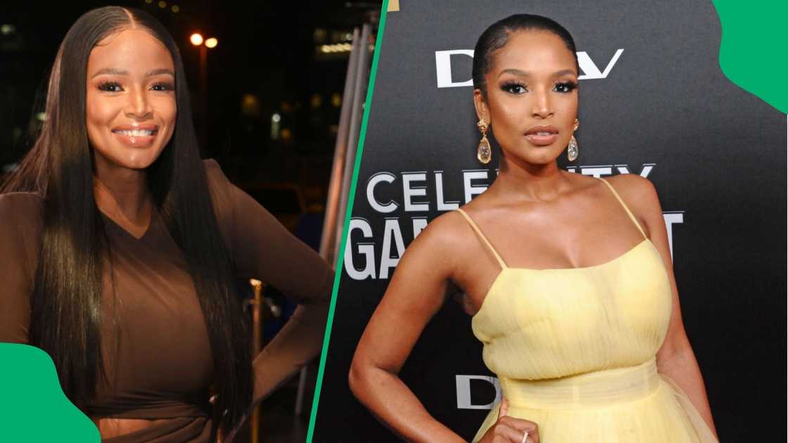 Ayanda Thabethe is engaged. Ayanda Thabethe is engaged.