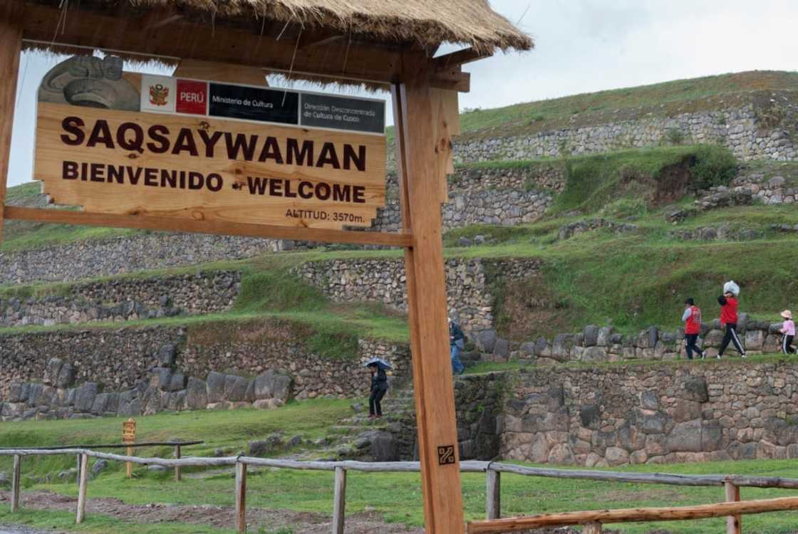 A handful of tourists visit the Sacsahuaman Inca ruins in Cusco, where 95 percent of hotel rooms have been cancelled due to the anti-government protests A handful of tourists visit the Sacsahuaman Inca ruins in Cusco, where 95 percent of hotel rooms have been cancelled due to the anti-government protests