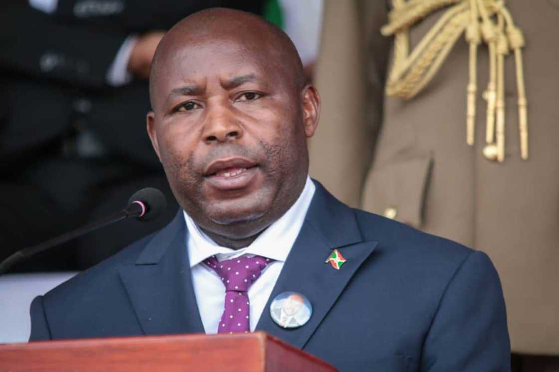 President Evariste Ndayishimiye succeeded Pierre Nkurunziza, who died two years ago from what the authorities called heart failure President Evariste Ndayishimiye succeeded Pierre Nkurunziza, who died two years ago from what the authorities called heart failure