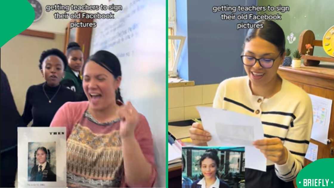 A TikTok featuring pupils showing old pictures of their teachers went viral and had people cracking up A TikTok featuring pupils showing old pictures of their teachers went viral and had people cracking up