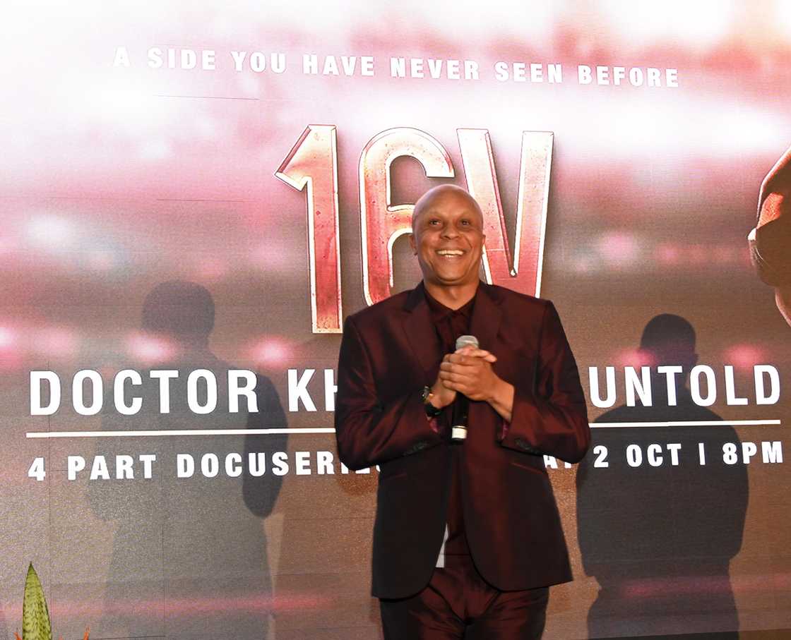 Doctor Khumalo retired from football in 2004 Doctor Khumalo retired from football in 2004