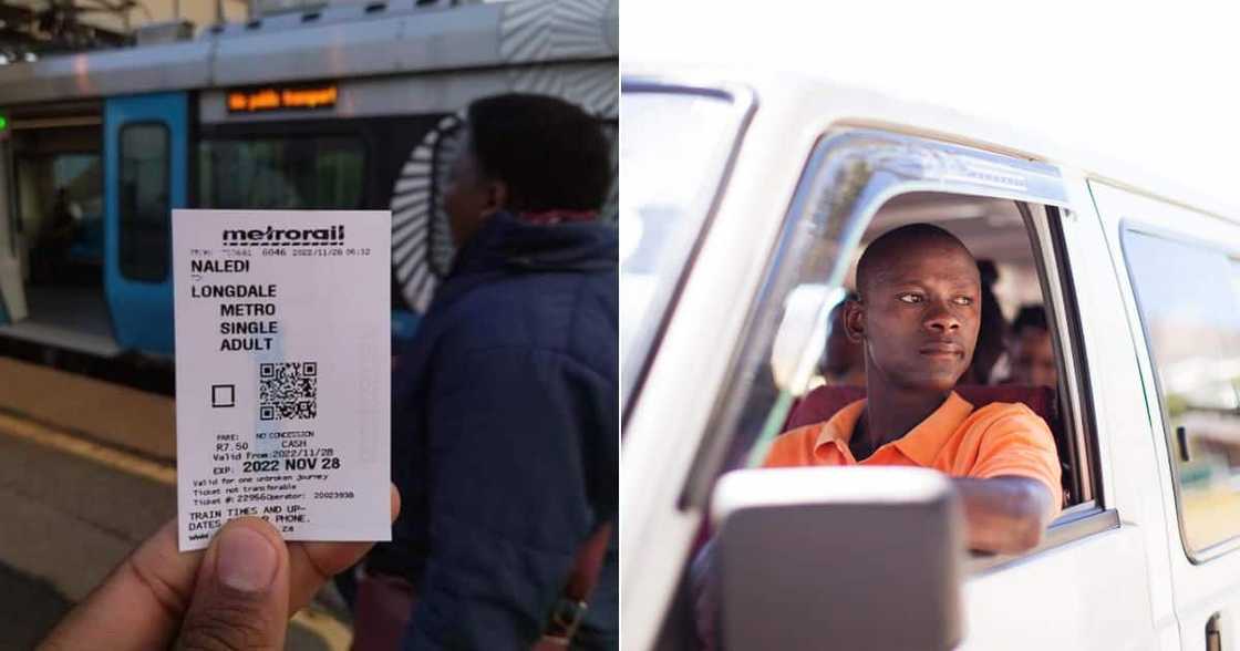 PRASA train ticket