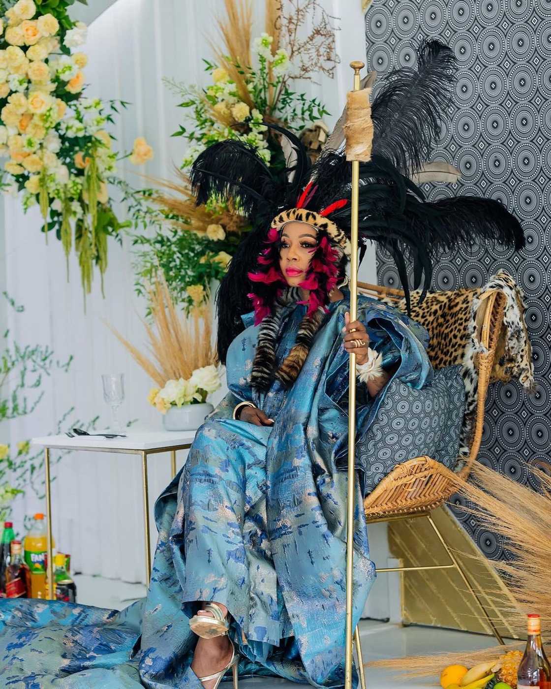 Kelly Khumalo celebrated the success of her single Kelly Khumalo celebrated the success of her single