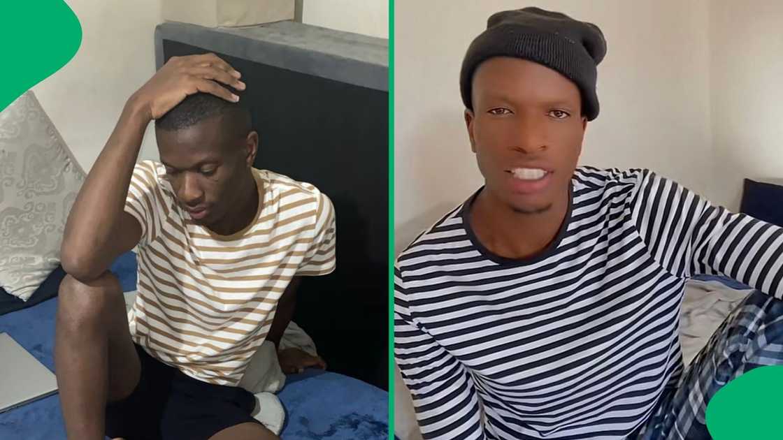 A video of a student stressing over his clothing debt got many comments on TikTok A video of a student stressing over his clothing debt got many comments on TikTok