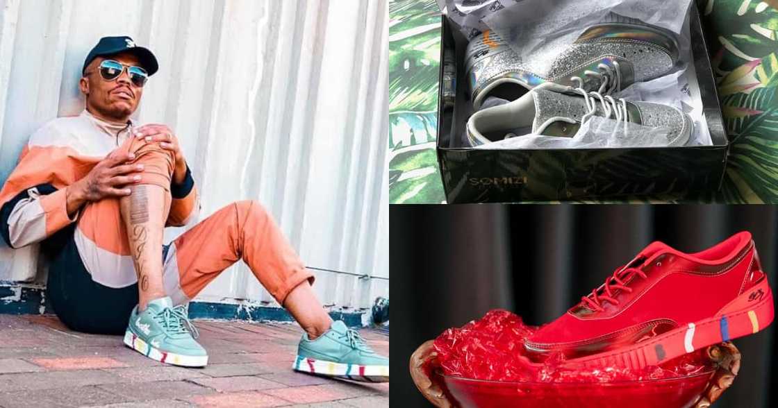 Somizi Launches Lit Collab with Local Sneaker Company, Mzansi Reacts Somizi Launches Lit Collab with Local Sneaker Company, Mzansi Reacts