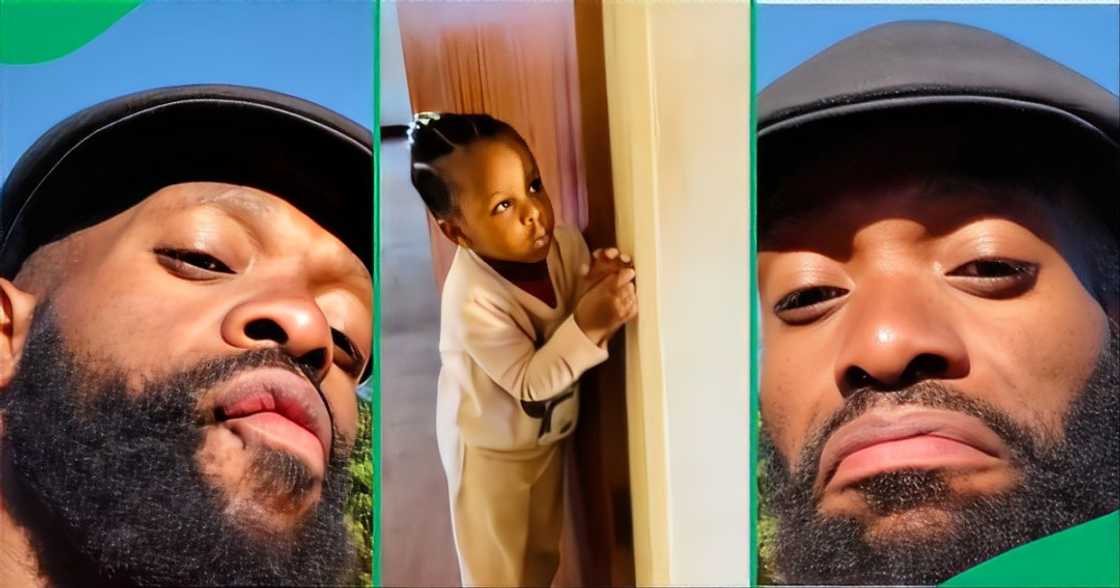 Gent scares family after shaving hair and beard Gent scares family after shaving hair and beard