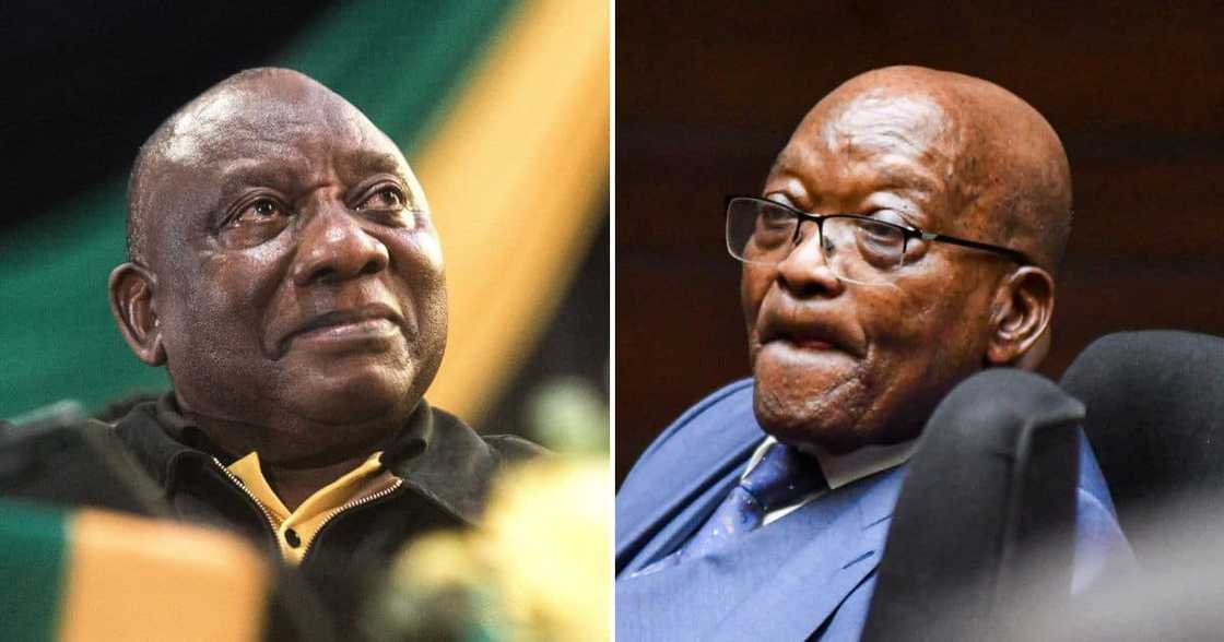 Jacob Zuma_Cyril Ramaphosa Jacob Zuma_Cyril Ramaphosa