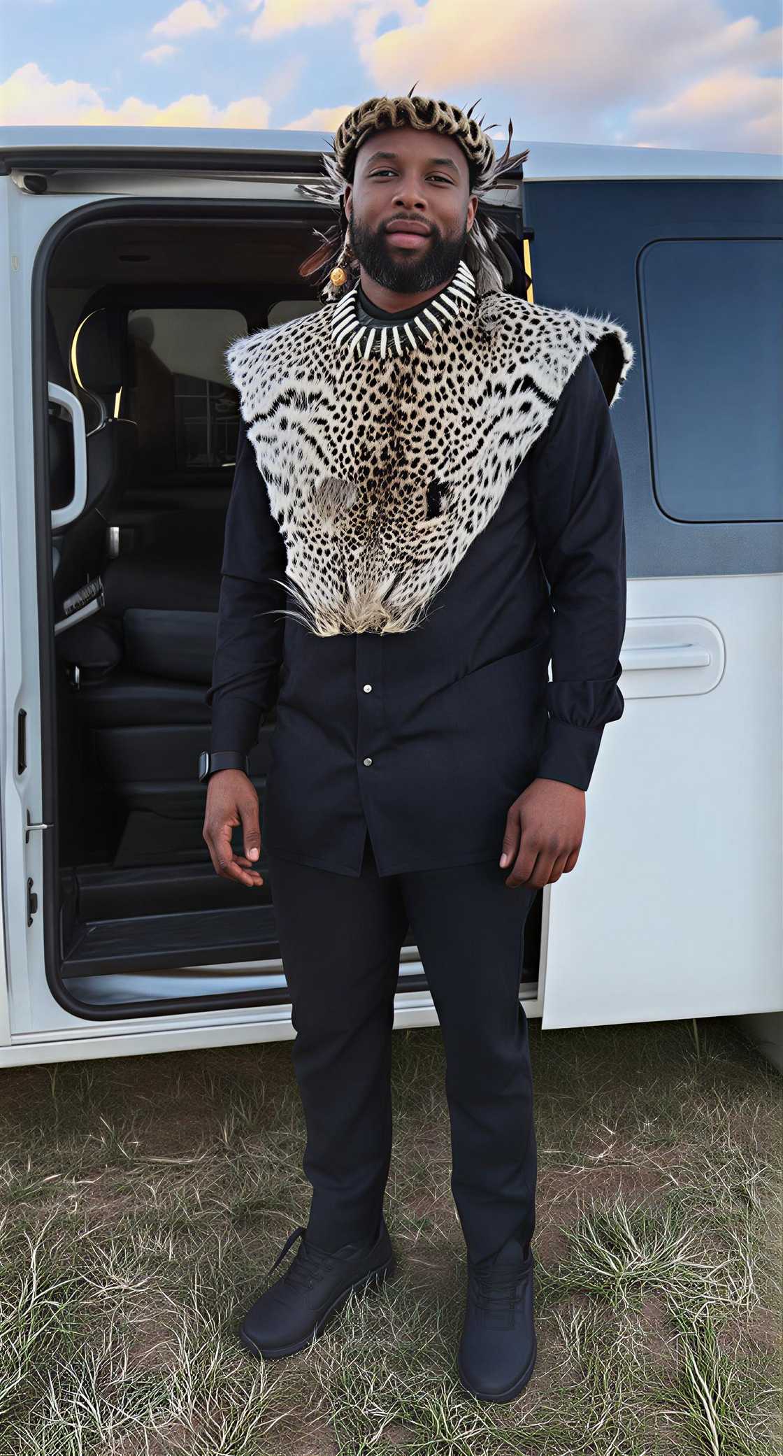 Sizwe Dhlomo finished building his home studio