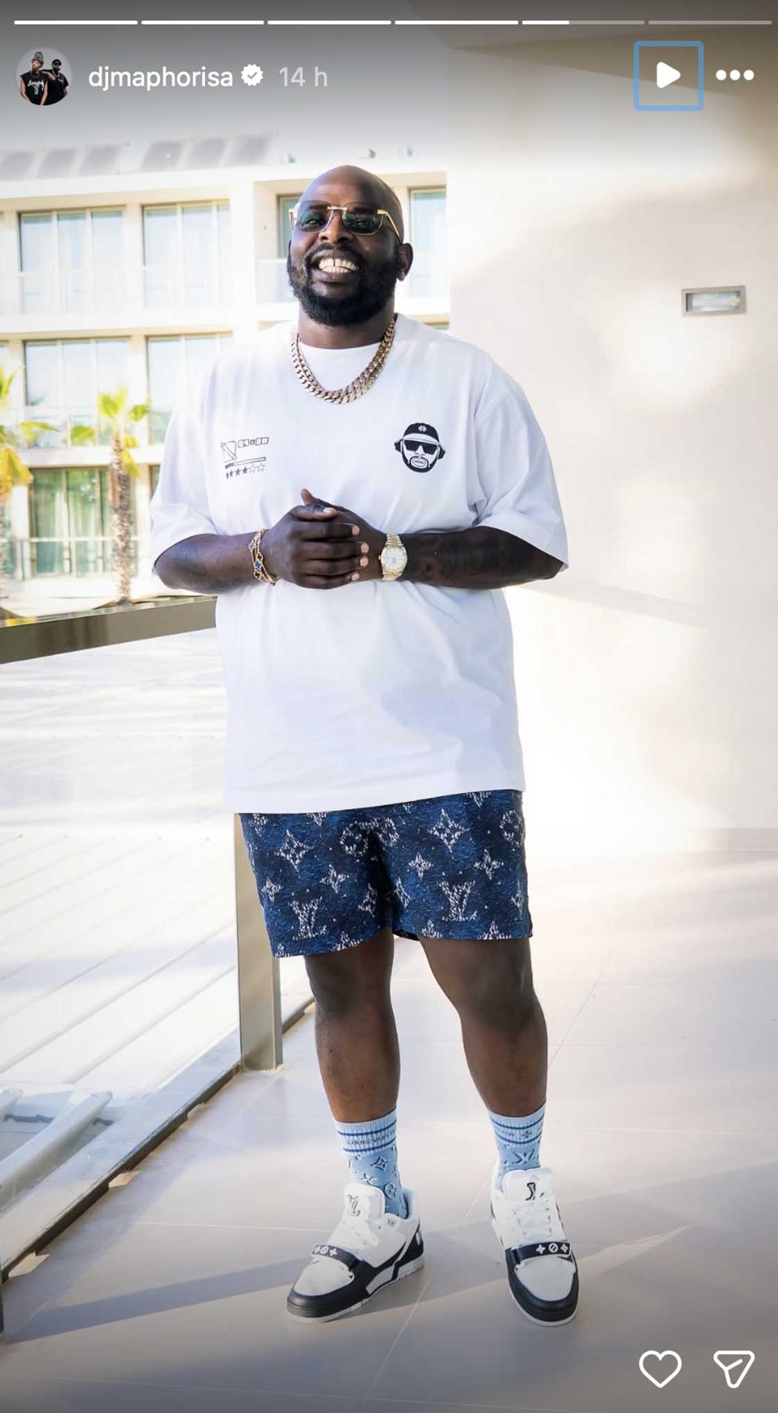 DJ Maphorisa showed off his Portugal drip DJ Maphorisa showed off his Portugal drip