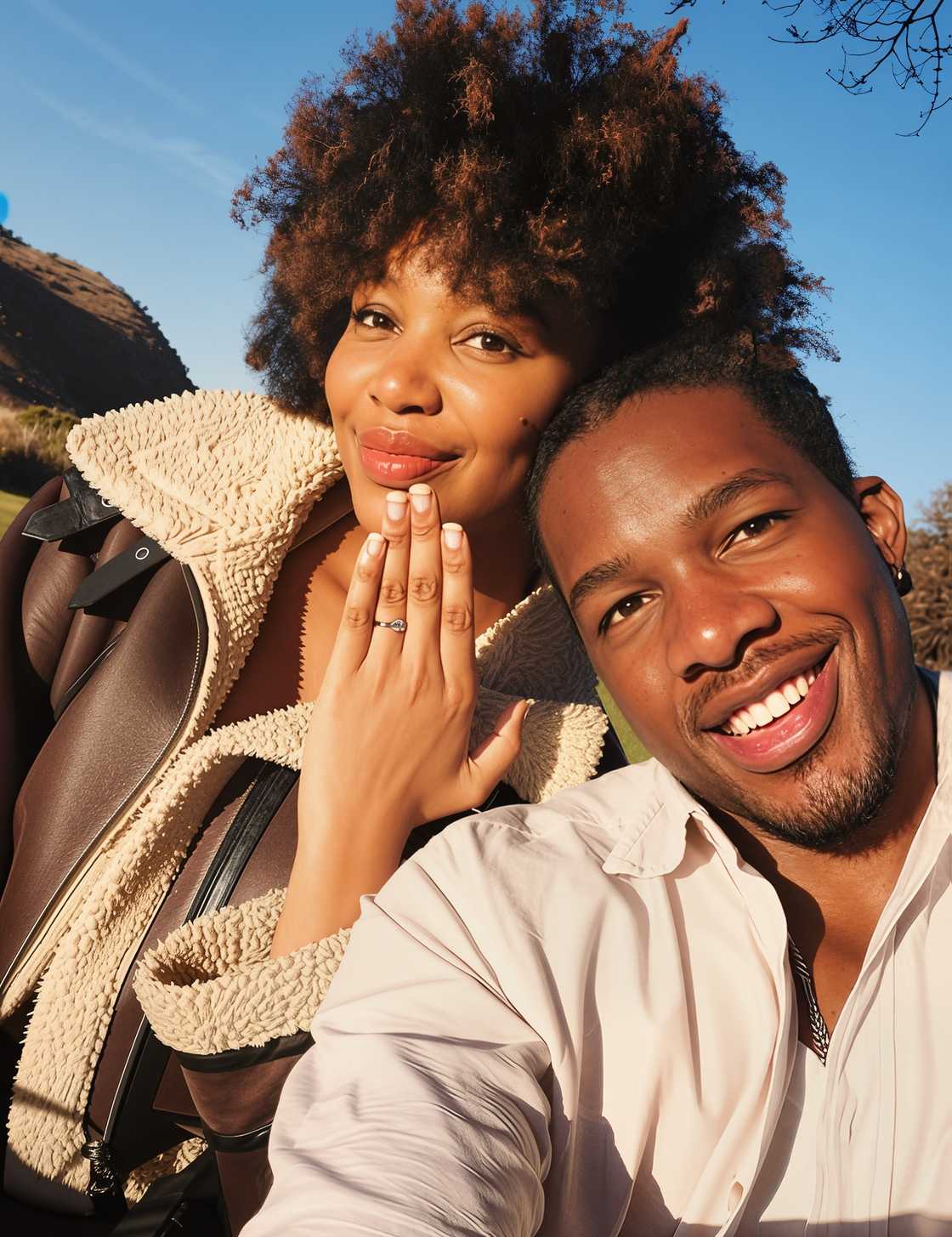 Netizens congratulated Khosi Ngema on her first pregnancy Netizens congratulated Khosi Ngema on her first pregnancy