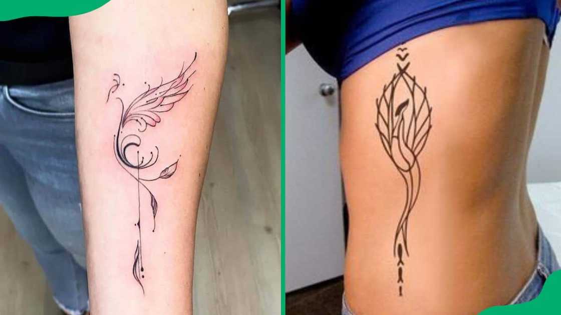 Abstract phoenix tattoo Abstract phoenix tattoo