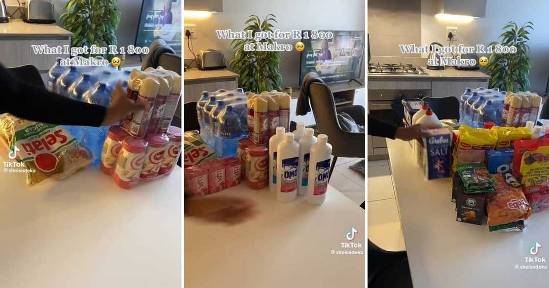 Mzansi shared R1 800 grocery haul from Makro Mzansi shared R1 800 grocery haul from Makro