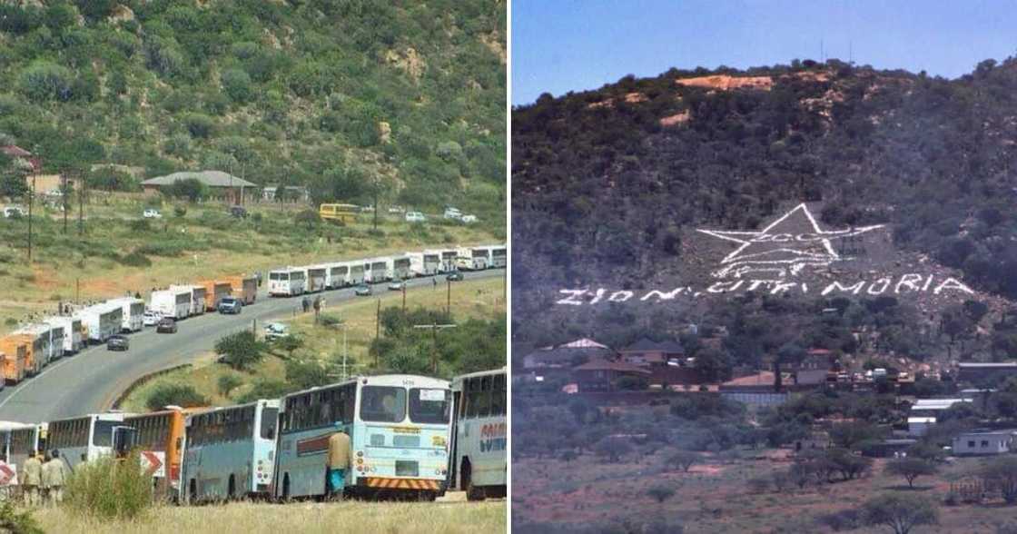 The pilgrimage to St Engenas Zion Christian Church have negatively affected businesses in the area The pilgrimage to St Engenas Zion Christian Church have negatively affected businesses in the area