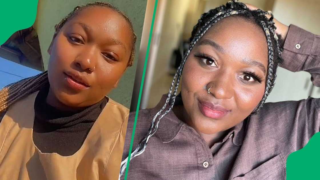 A TikTok video shows a woman reading the Weetbix instructions. A TikTok video shows a woman reading the Weetbix instructions.