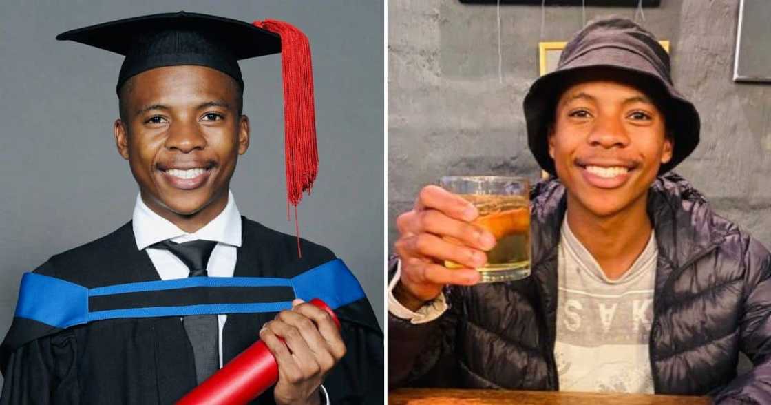 Man, Bagging His Degree, Graduation Pics, South Africans Man, Bagging His Degree, Graduation Pics, South Africans