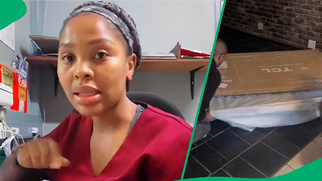 A TikTok user received compliments from Mzansi peeps after showing off a new home item she bought