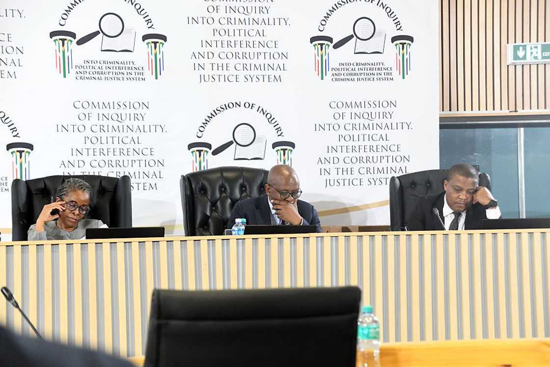 The Madlanga Commission of Inquiry continued its investigations into alleged corruption in the criminal justice system The Madlanga Commission of Inquiry continued its investigations into alleged corruption in the criminal justice system
