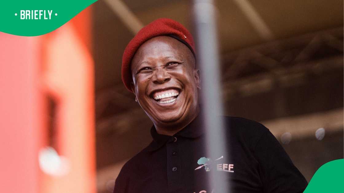 Julius Malema is earning praise for his donation to the less fortunate