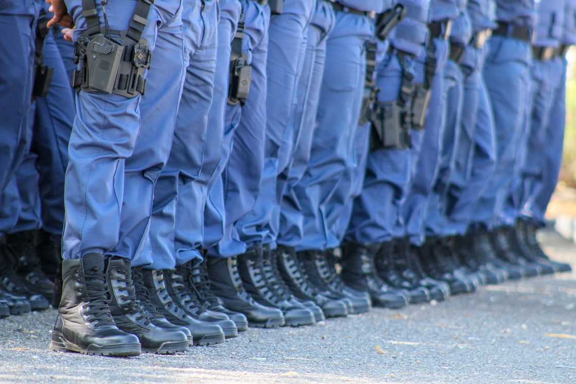 Members of the Tactical Response Team arrested a group of kidnappers Members of the Tactical Response Team arrested a group of kidnappers