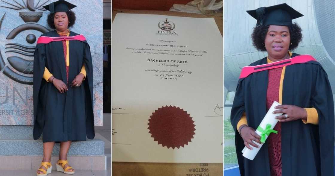 Meet Edith Hlongwane, From Security Officer to BA Degree Holder Meet Edith Hlongwane, From Security Officer to BA Degree Holder