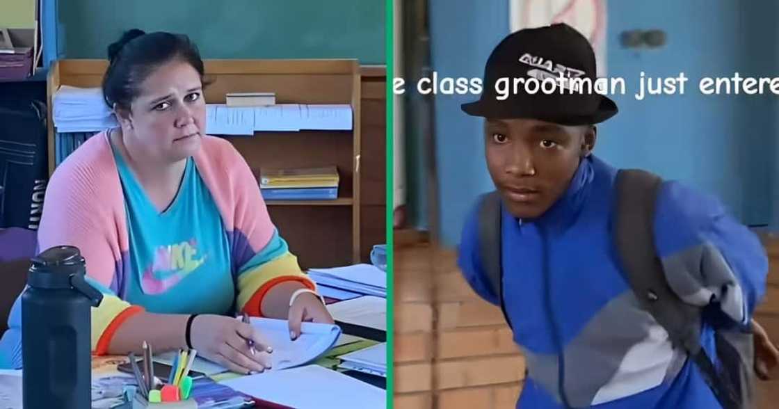 A TikTok video shows a teacher defeated by her pupil, leaving online users in laughter. A TikTok video shows a teacher defeated by her pupil, leaving online users in laughter.