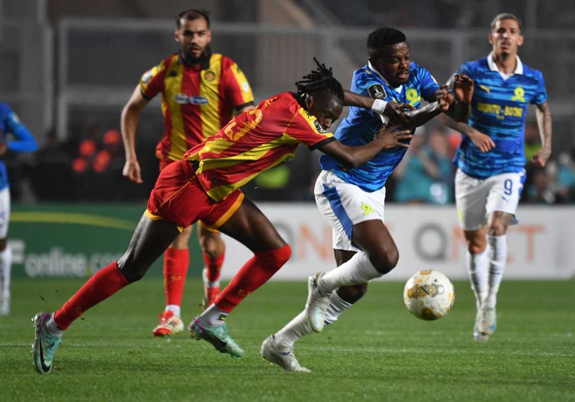 Ibrahima Keita, Brayan Leon, CAF Champions League, Esperance Sportive de Tunis and Mamelodi Sundowns.