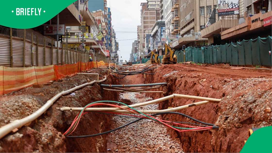 Repairs to Lilian Ngoyi Street have been ongoing since 2023