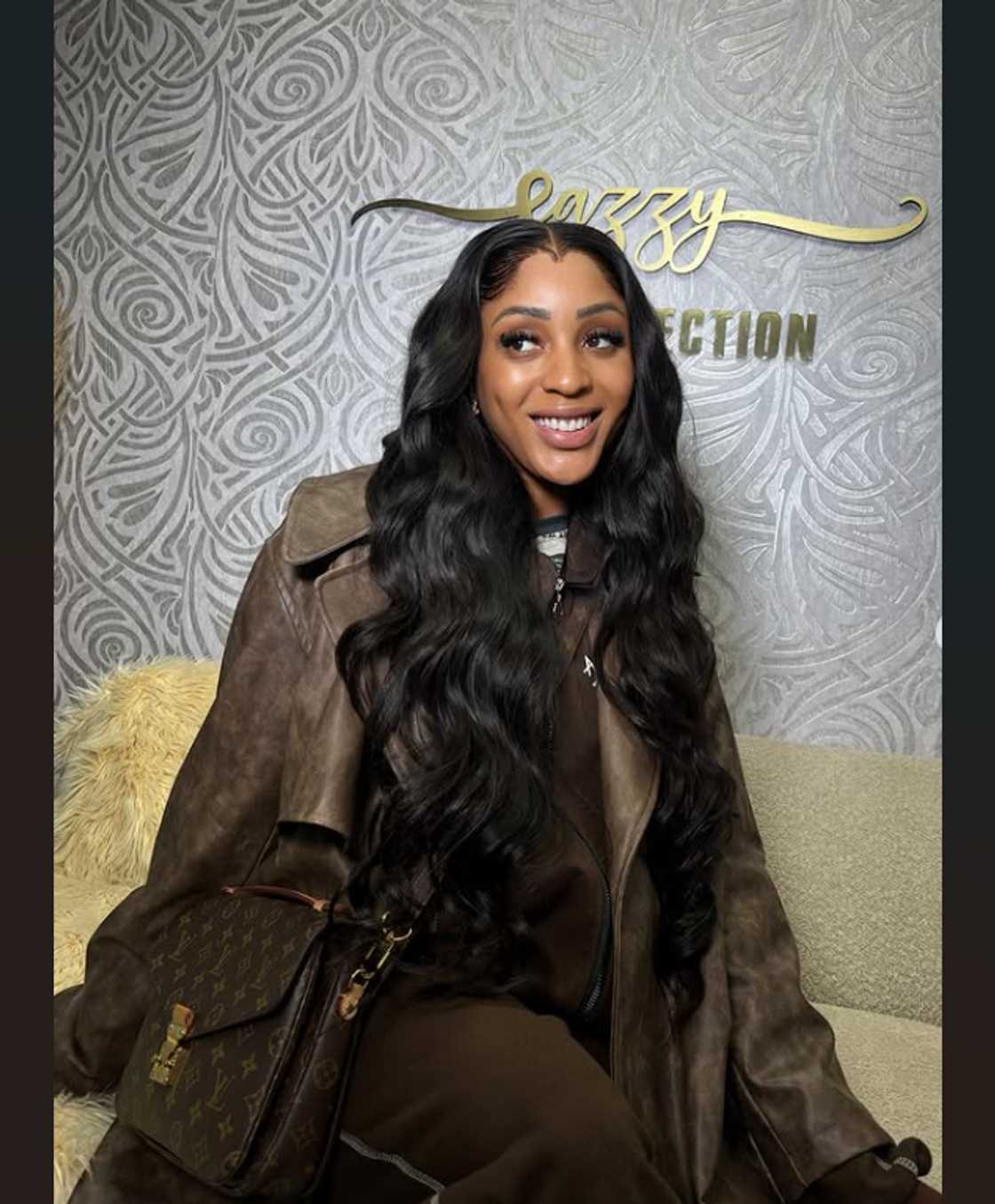 Nadia Nakai posted a loved up pic with her friend. Nadia Nakai posted a loved up pic with her friend.