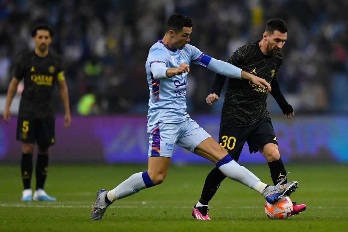 Lionel Messi and Cristiano Ronaldo Lionel Messi and Cristiano Ronaldo