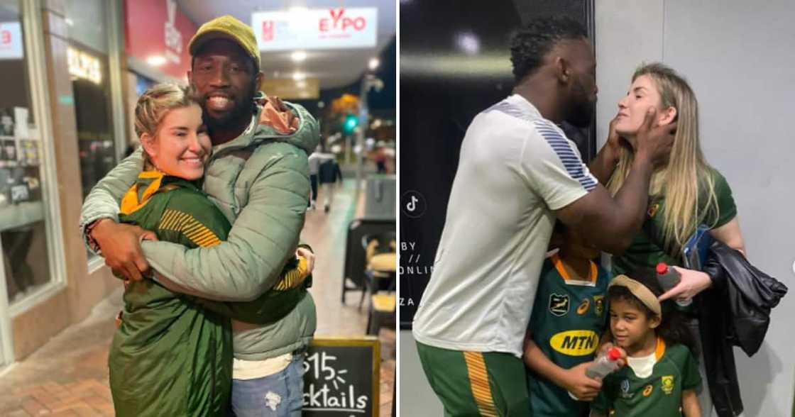 Rachel and Siya Kolisi setting couple goals Rachel and Siya Kolisi setting couple goals