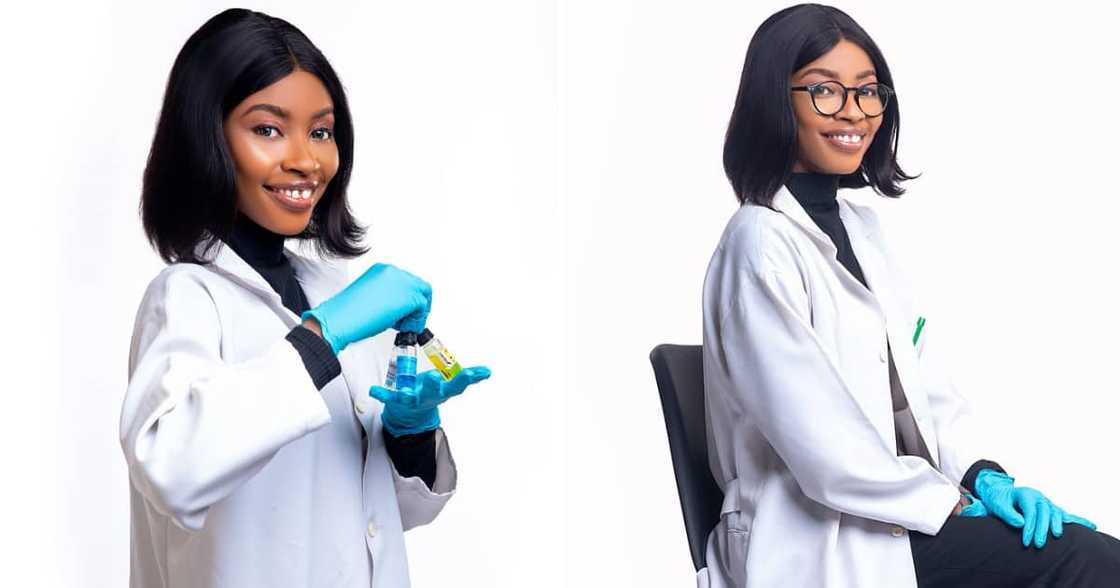 Lab scientist from Nigeria excited about induction Lab scientist from Nigeria excited about induction