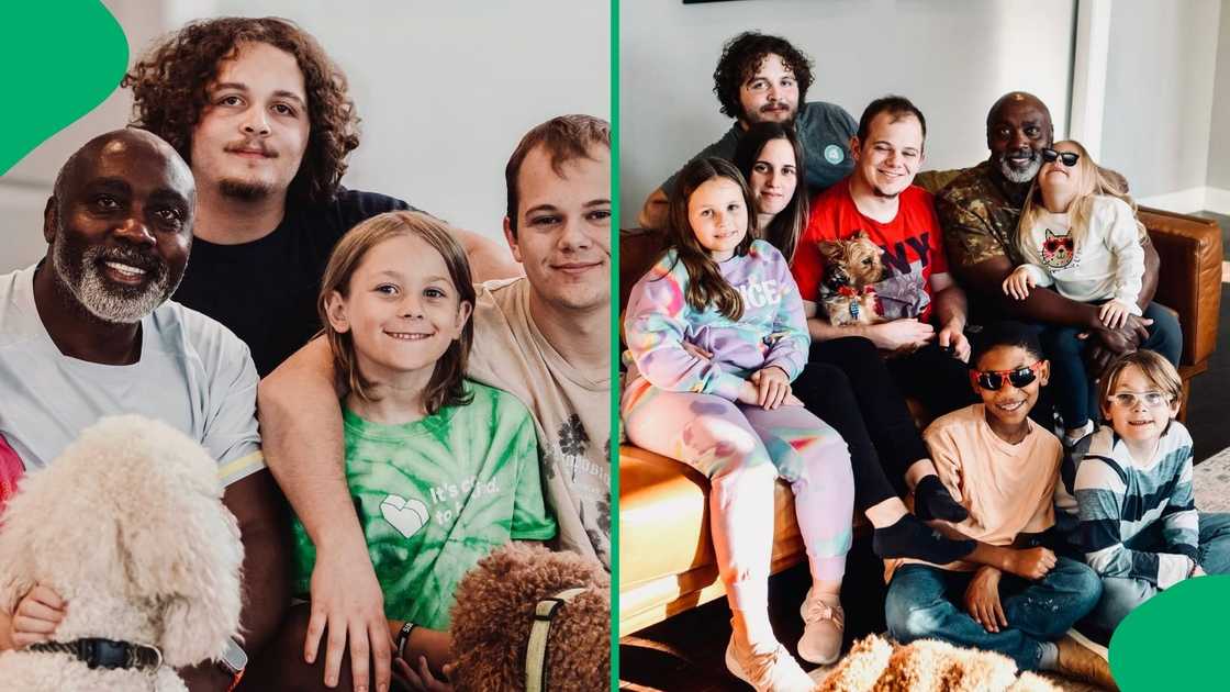 The loving dad's struggle while he was in Africa made him vow to help others