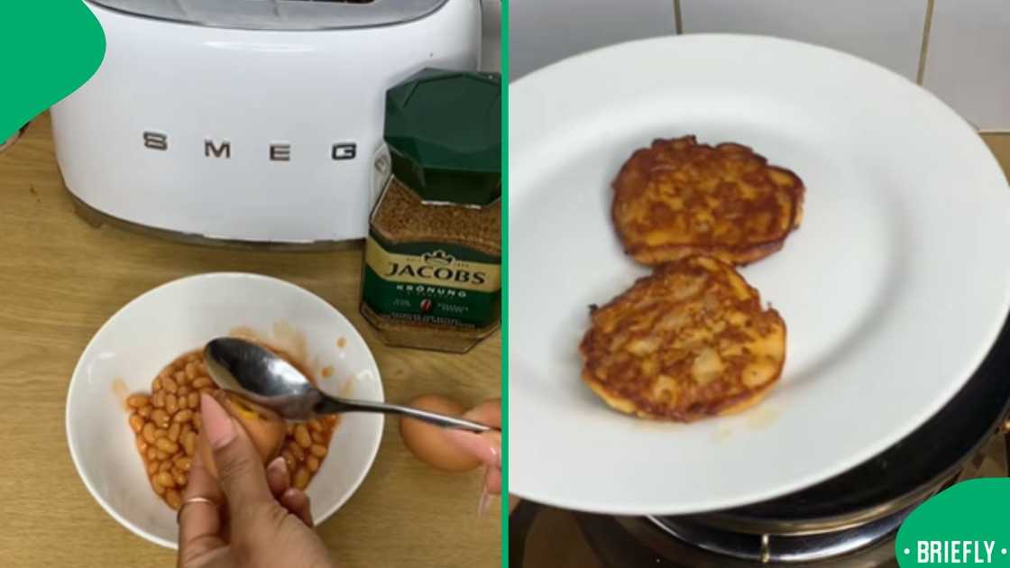 A bold recipe featured pancakes with savory ingredients, gaining social media traction A bold recipe featured pancakes with savory ingredients, gaining social media traction