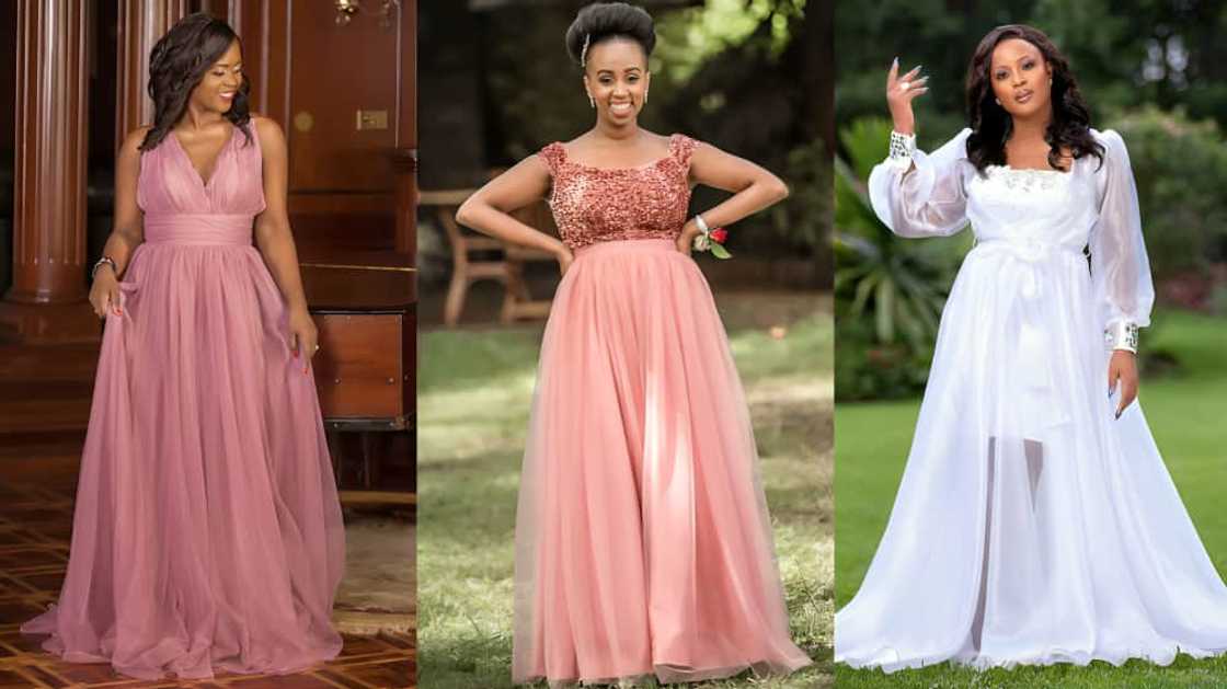 A-shape gowns for weddings A-shape gowns for weddings