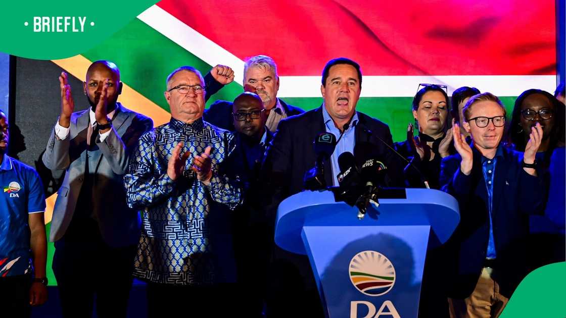 The Democratic Alliance has previously threatened to quit the Government of National Unity The Democratic Alliance has previously threatened to quit the Government of National Unity